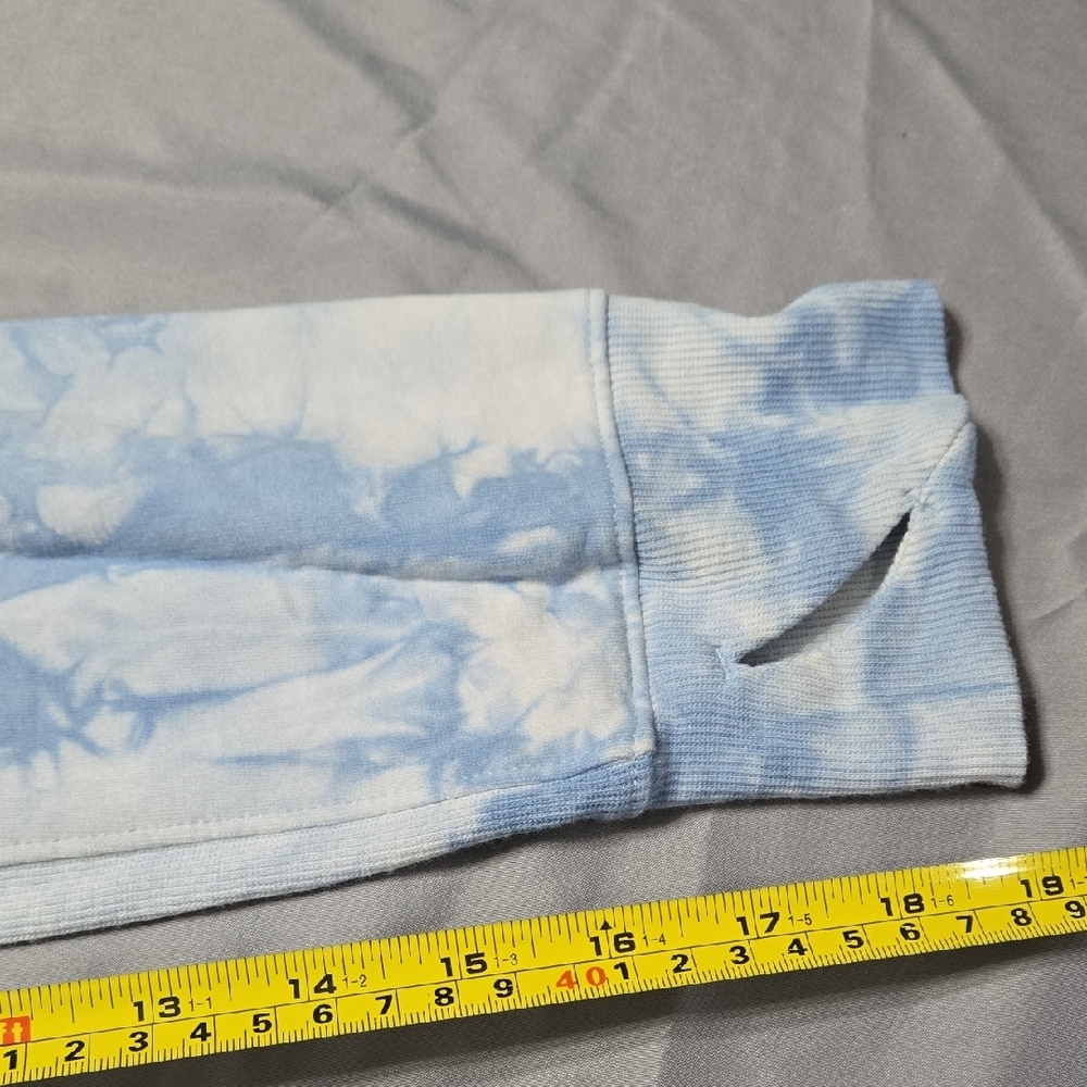 All in Motion Sz Medium Light Blue Tie-Dye Women's Sweater - Picture 6 of 6